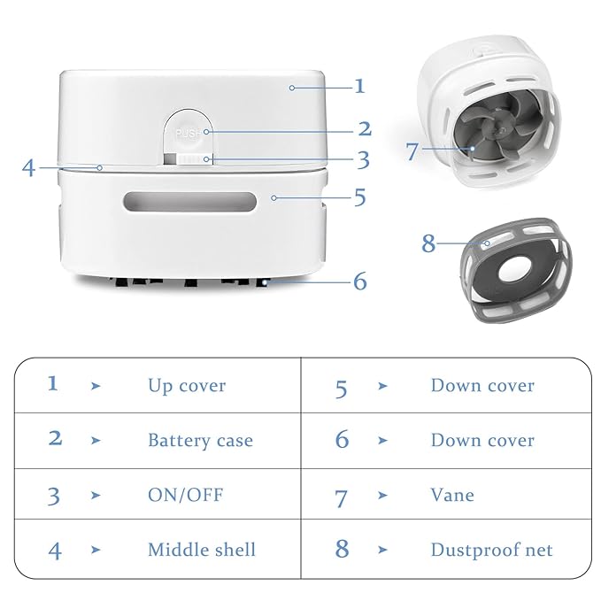 Desktop Vacuum Cleaner