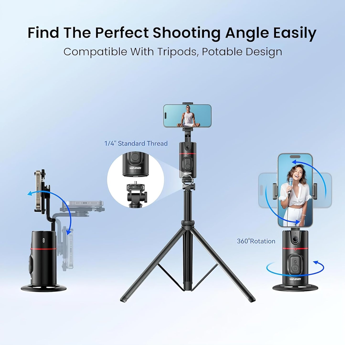 Auto Face Tracking Mobile Stand