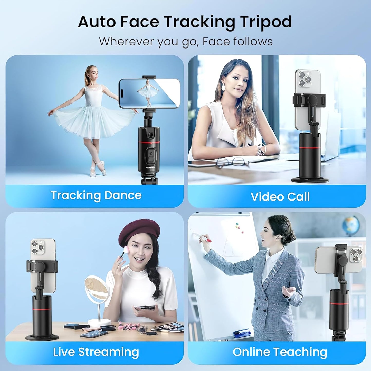 Auto Face Tracking Mobile Stand