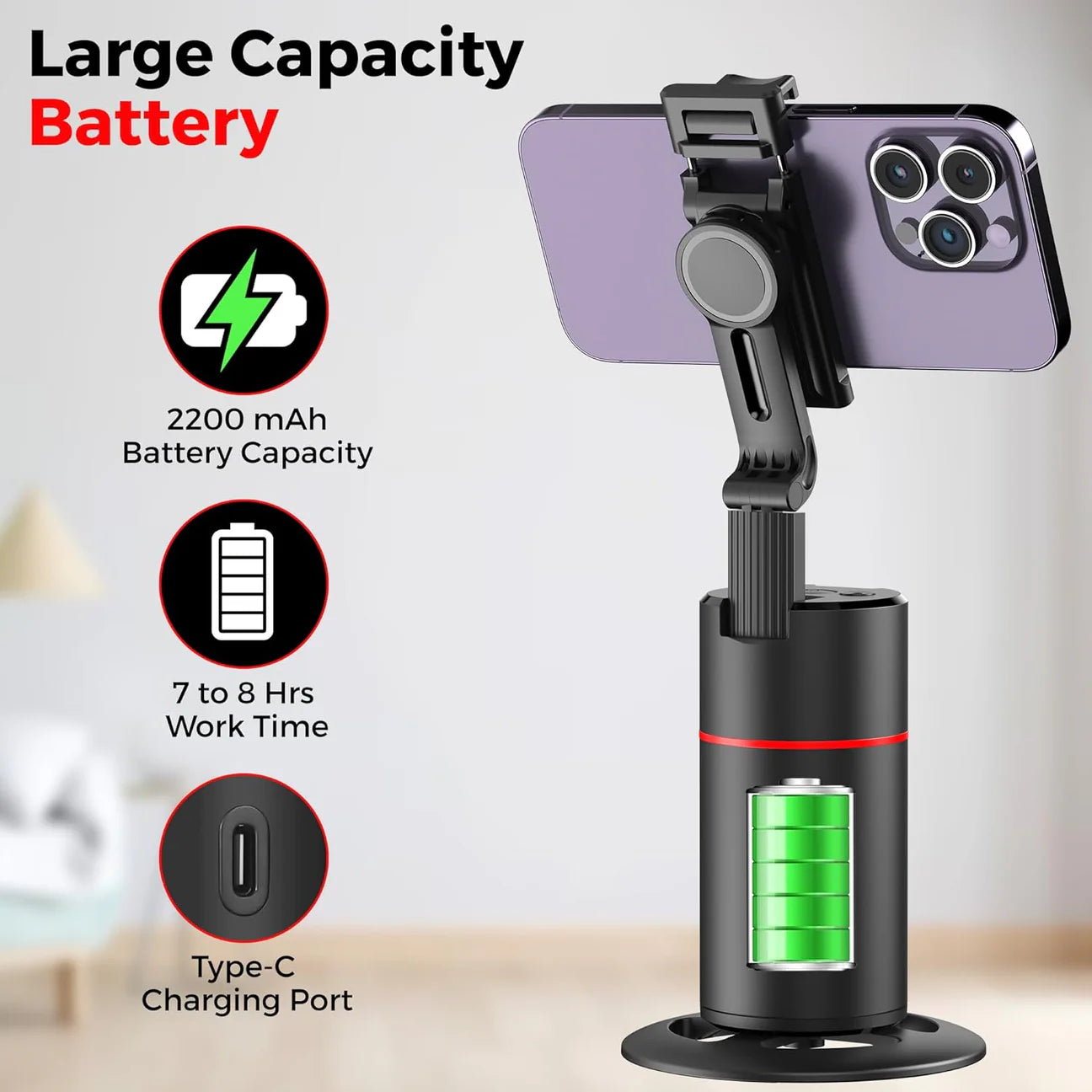 Auto Face Tracking Mobile Stand